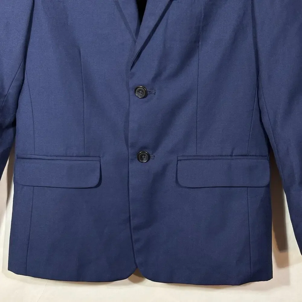 Calvin Klein Blue Infinite Stretch Blazer, Sports Jacket Boy’s Size 14 NEW